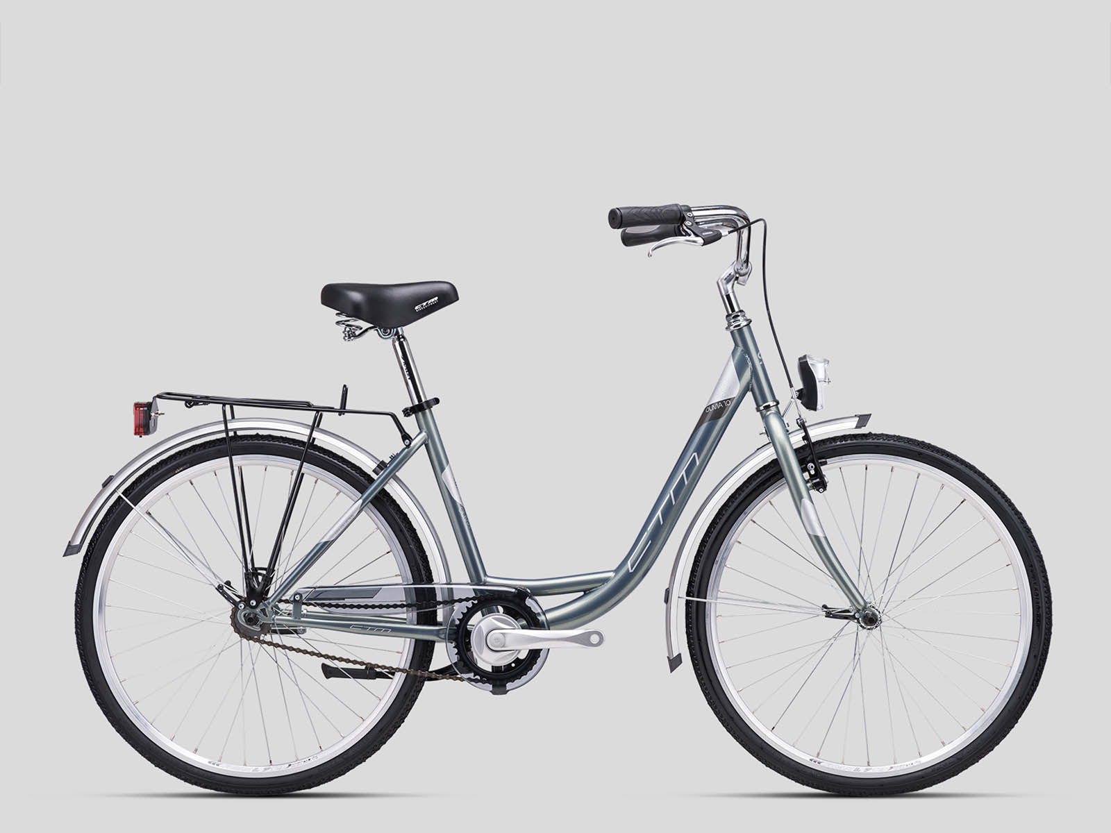 Velosipēds CTM Olivia 1.0 pelēks